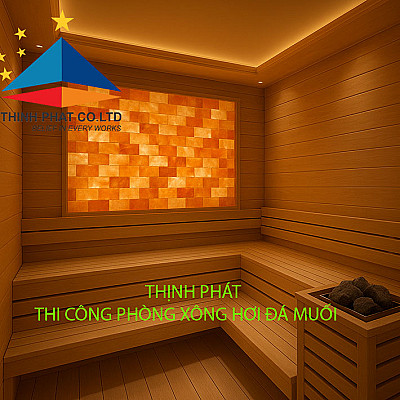 Phòng xông hơi đá muối himalaya