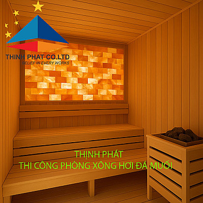 Phòng xông hơi đá muối himalaya