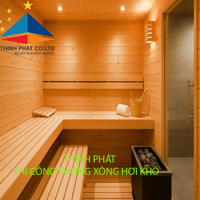 Thi công phòng xông hơi khô | giá rẻ tại Tây Ninh