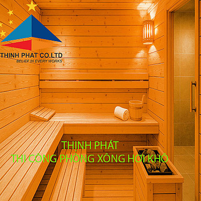 Thi công phòng xông hơi khô | giá rẻ tại Tây Ninh