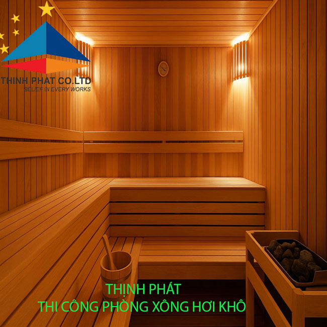 Thi công phòng xông hơi | gia đình giá rẻ tại Lâm Đồng
