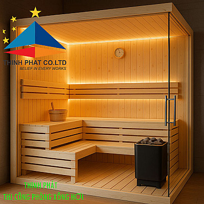 Thi công phòng xông hơi - giá rẻ tại TP HCM