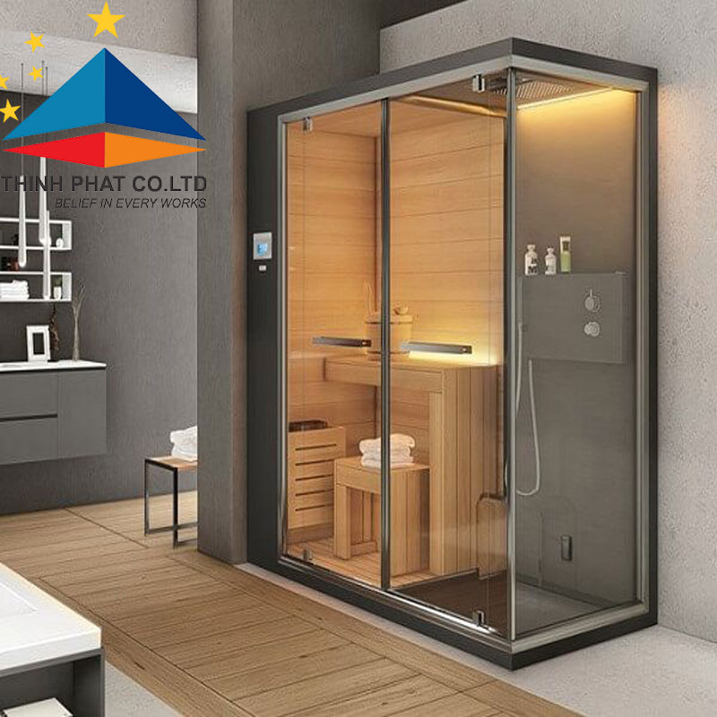 Thi công phòng xông hơi ướt | gia đình giá rẻ tại Vĩnh Long