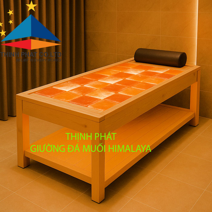 CUNG CẤP GIƯỜNG ĐÁ MUỐI HIMALAYA - GIÁ GỐC TẠI XƯỞNG