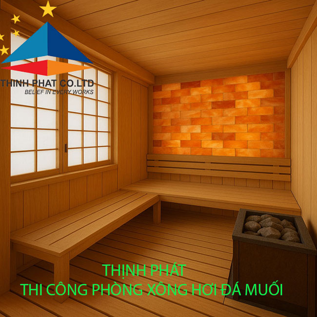 Phòng xông hơi đá muối